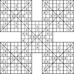 Hard Diagonal Samurai