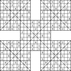 Expert Diagonal Samurai